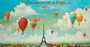 Ballooning over Paris